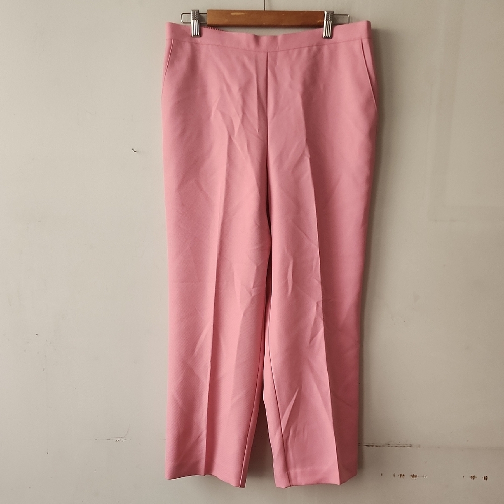 Alfred Dunner Men's Soft Pink Dress Pants